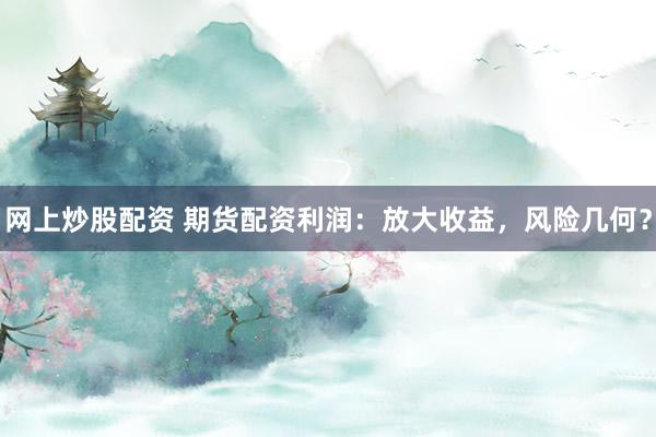 网上炒股配资 期货配资利润:放大收益,风险几何?