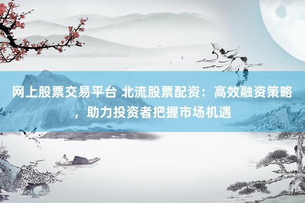网上股票交易平台 北流股票配资：高效融资策略，助力投资者把握市场机遇